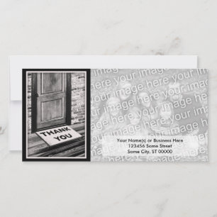 thank you door mat photograph