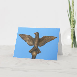 Thank You: Eagle & Blue Sky Letterpress Thank You Card
