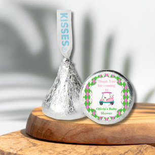 Thank You Elegant Golf Cart Ready For Baby Shower  Hershey®'s Kisses®