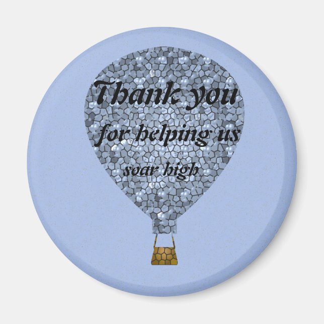 Thank You Employee Appreciation Award Magnet (Front)