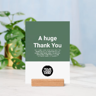 Thank You Employee Appreciation Vintage Card Holder