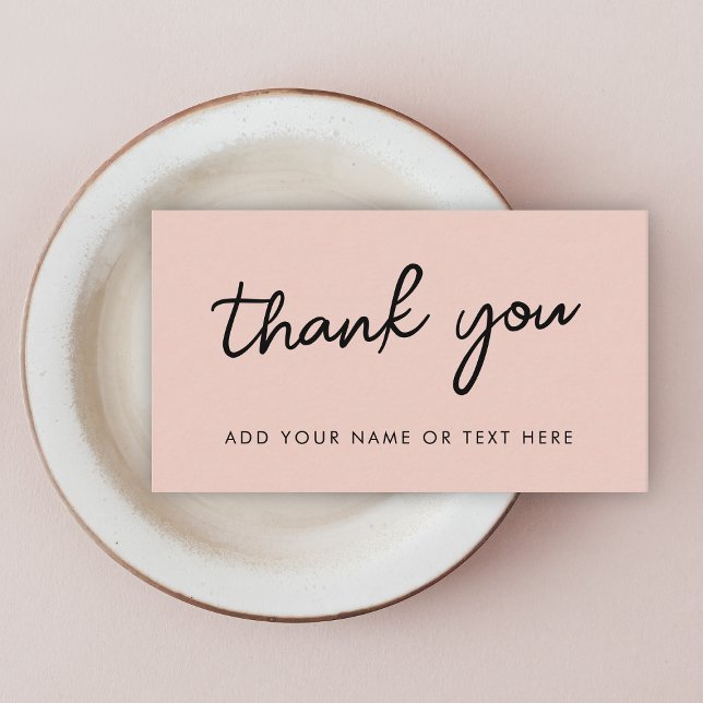 Thank you Enclosure Card | Dusky Rose Pink (Creator Uploaded)