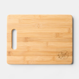 Thank You Engraved Cutting Board