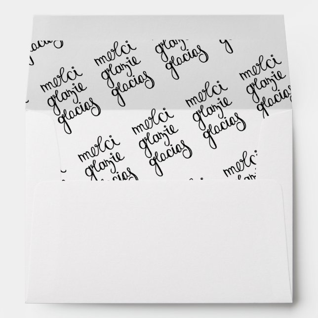 Thank You Envelope (Back (Bottom))