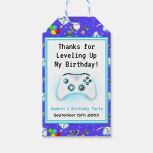 Thank You Epic Gamer Birthday Critical Hit Gift Tags