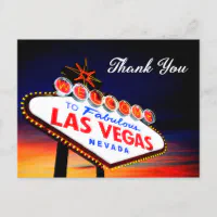 Las Vegas Sign - Postcard