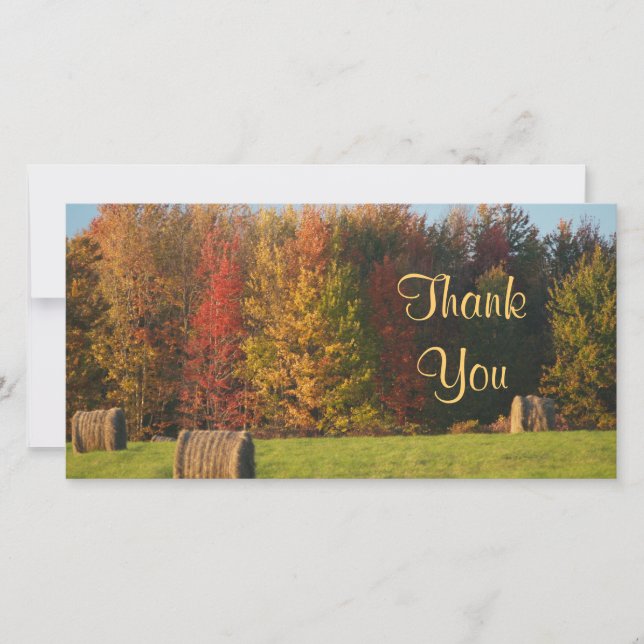 Thank You Farm Scene Card (Front)