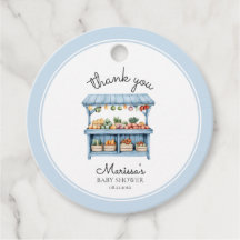 Thank You Farmers Market Boy Baby Shower