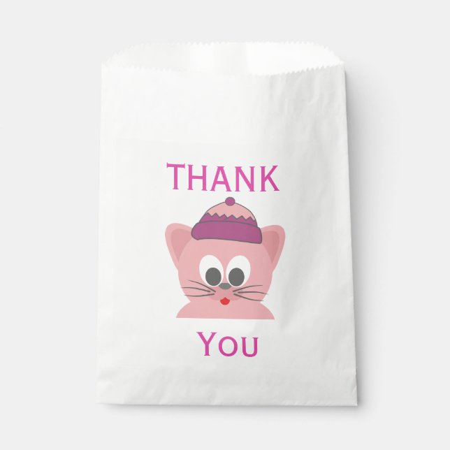 Thank you favor bag (Front)