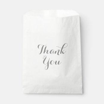 Thank You Favor Bags by theburlapfrog at Zazzle