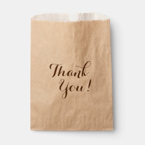 Thank You Favor Bags