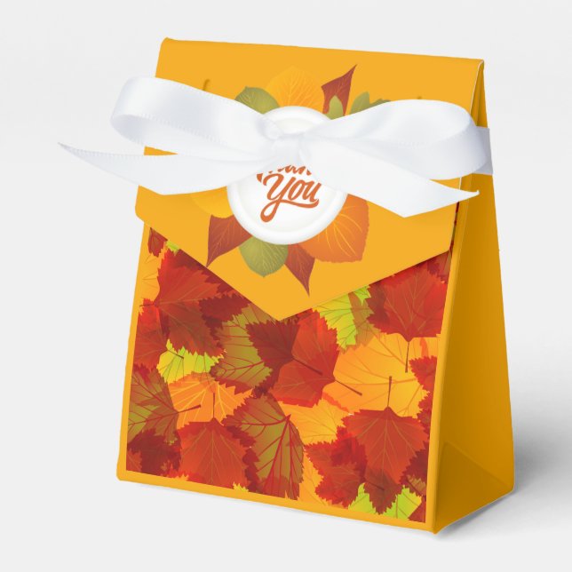 Thank You Favor Box (Front Side)