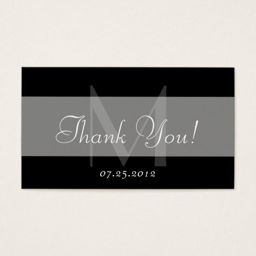 Thank You Favor Card Business Cards