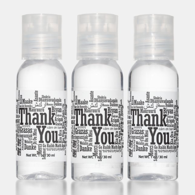 **THANK YOU FAVOR OR GIFT** HAND SANITIZER (Set)