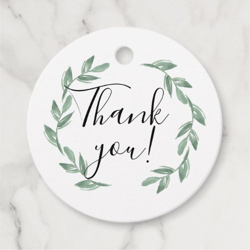 Thank You Favor Tags