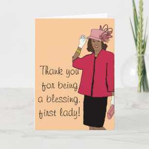 Thank you first lady