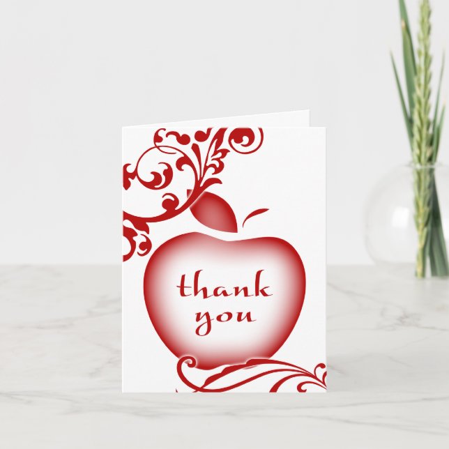 thank you floral apple (Front)