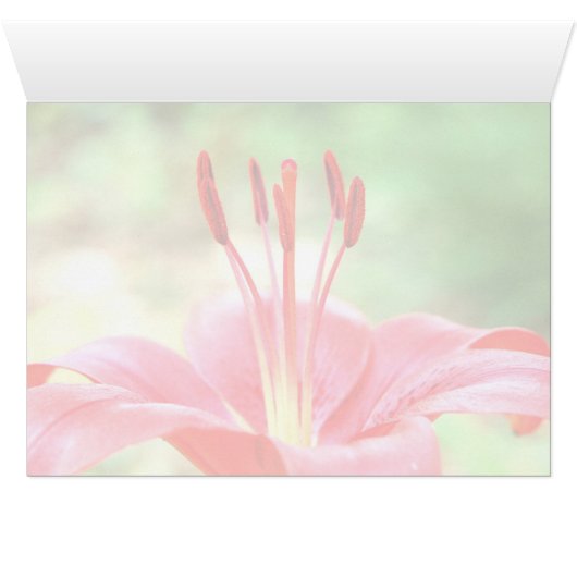 Thank You Floral Card (Inside Horizontal (Bottom))