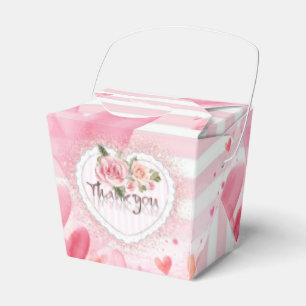 thank you floral gift box