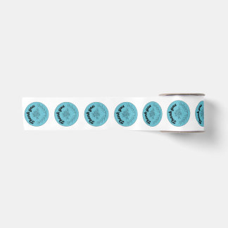 Thank you floral satin ribbon
