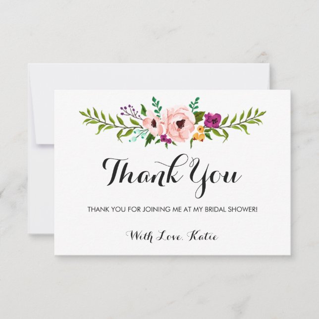 Thank You - Flower Crown (Front)