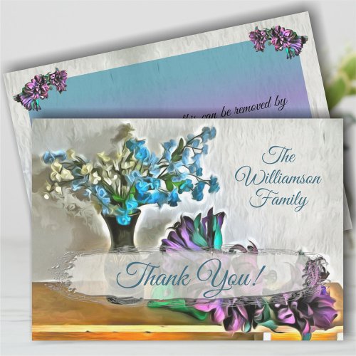 Thank you Flowers 2190 Card