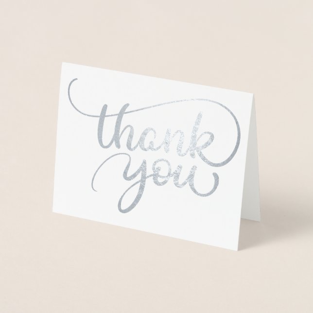 Thank You Foil Card (Front)