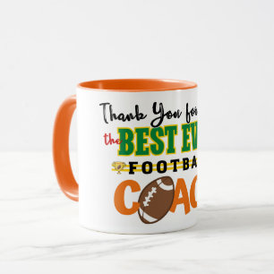 Thank You Football Coach Mug