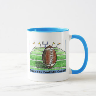 Thank you football coach mug