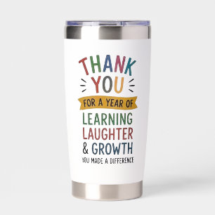 Thank You for a Year of Learning Insulated Tumbler