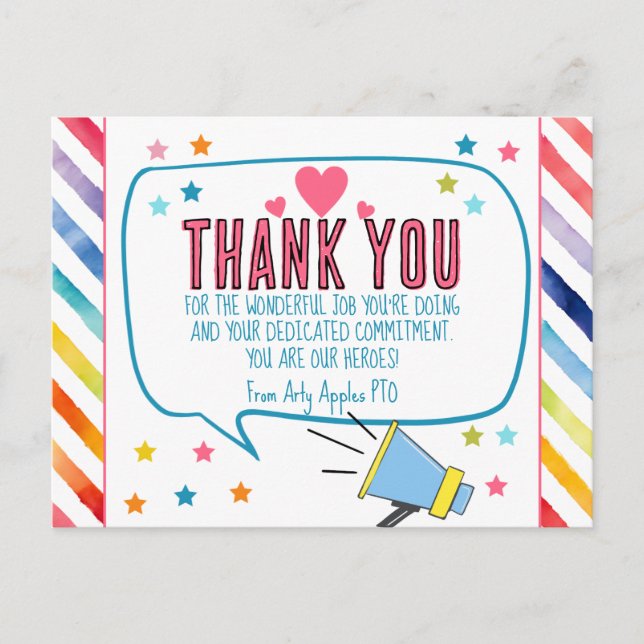 thank you for all heros card (Front)