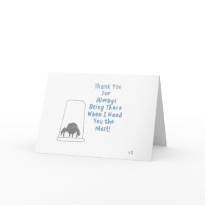 Thank You For Always Being There Spider Card