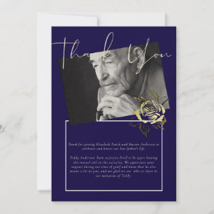 Thank You For Attending Funeral Memorial