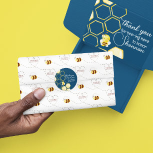 Thank You For Bee-ing Here Baby Shower Sticker