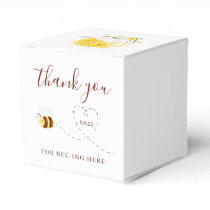 Thank You For Bee-ing Here Favor Box