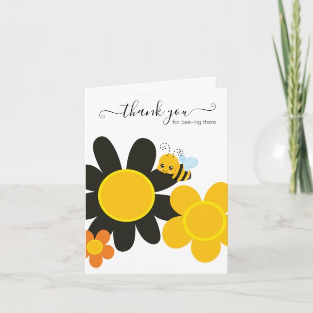 Thank You For Bee-ing There Card (Front)