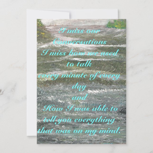 Thank You For Being A Friend Card (Front)