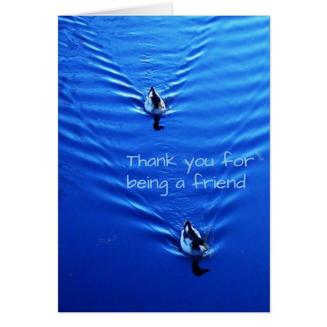 Thank you for being a Friend Cards (Front)