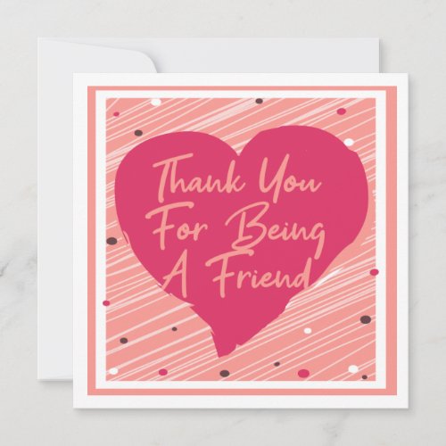 Thank You For Being A Friend Galentines Day Funny Holiday Card