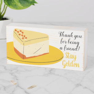 Thank you for being a friend The Golden Girls Wooden Box Sign