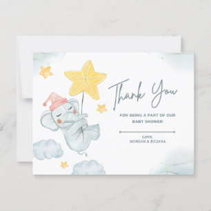 Thank you for being a part of our baby shower  postcard