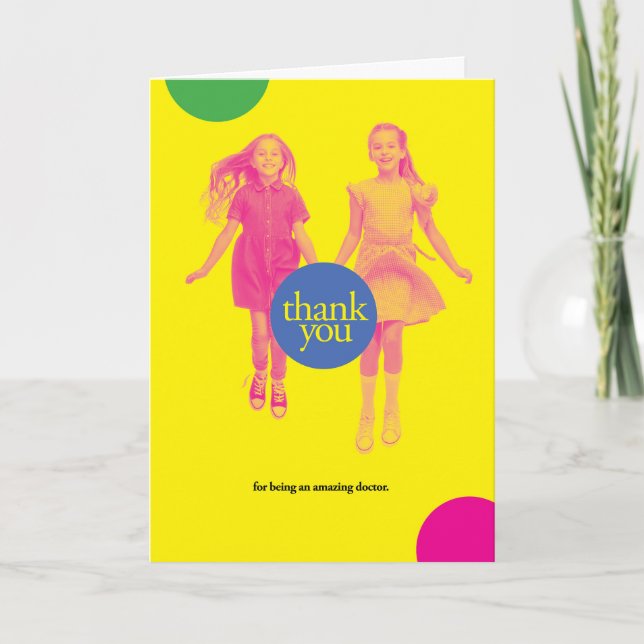 Thank You for Being an Amazing Doctor (Front)