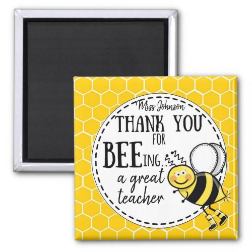 Thank you for being an awesome teacher gift magnet