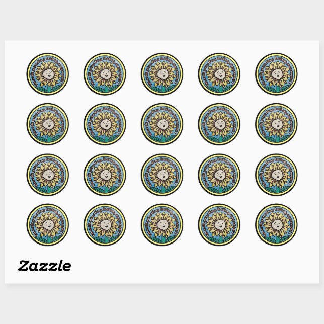 Thank You For Being Awesome Stickers (Sheet)