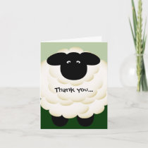 Thank you for being ewe note card