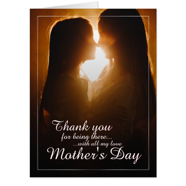 Thank You for Being Here – Mother’s Day Card (Front)