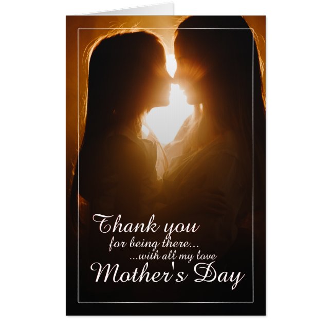 Thank You for Being Here – Mother’s Day Card (Front)