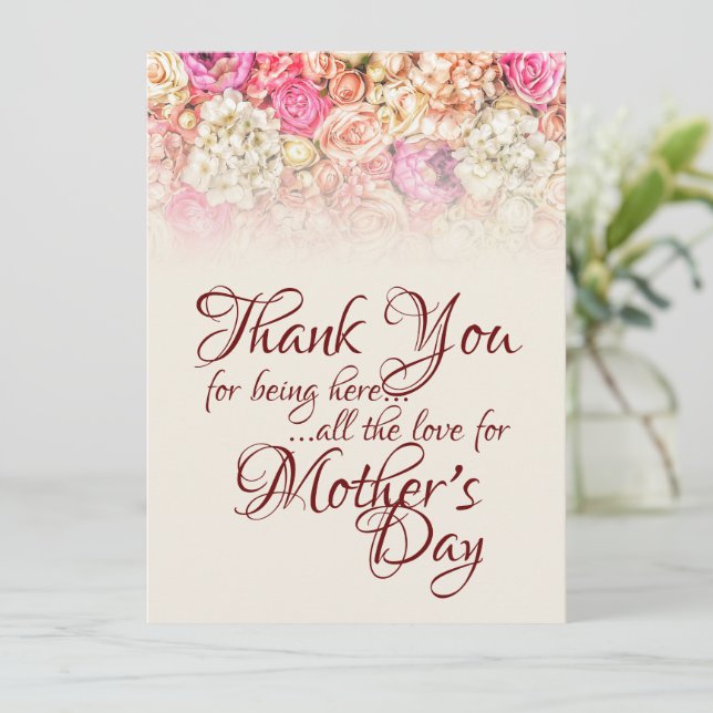 Thank you for being here - Mother's Day (Standing Front)