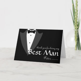 Thank you for being my Best Man Tuxedo