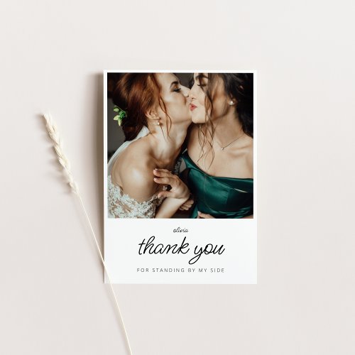 Thank You for Being My Bridesmaid Invitation